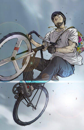 wind breaker(biking, gang violence)